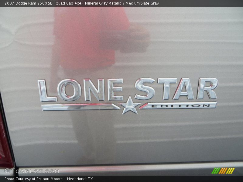 Mineral Gray Metallic / Medium Slate Gray 2007 Dodge Ram 2500 SLT Quad Cab 4x4