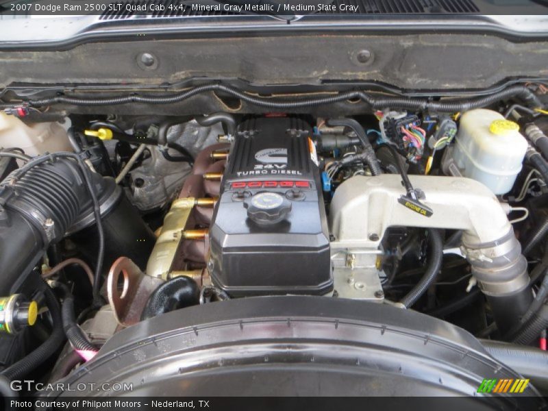  2007 Ram 2500 SLT Quad Cab 4x4 Engine - 5.9L Cummins Turbo Diesel OHV 24V Inline 6 Cylinder