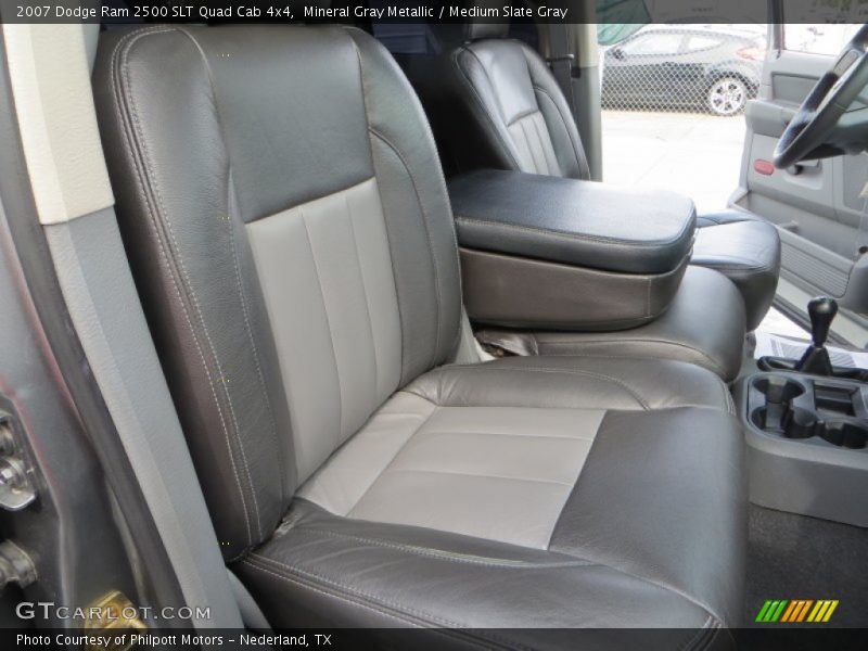 Front Seat of 2007 Ram 2500 SLT Quad Cab 4x4