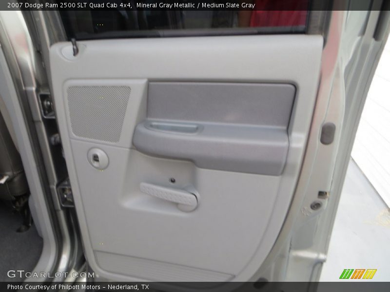 Mineral Gray Metallic / Medium Slate Gray 2007 Dodge Ram 2500 SLT Quad Cab 4x4