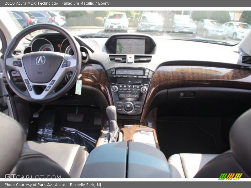 Palladium Metallic / Ebony 2010 Acura MDX Technology