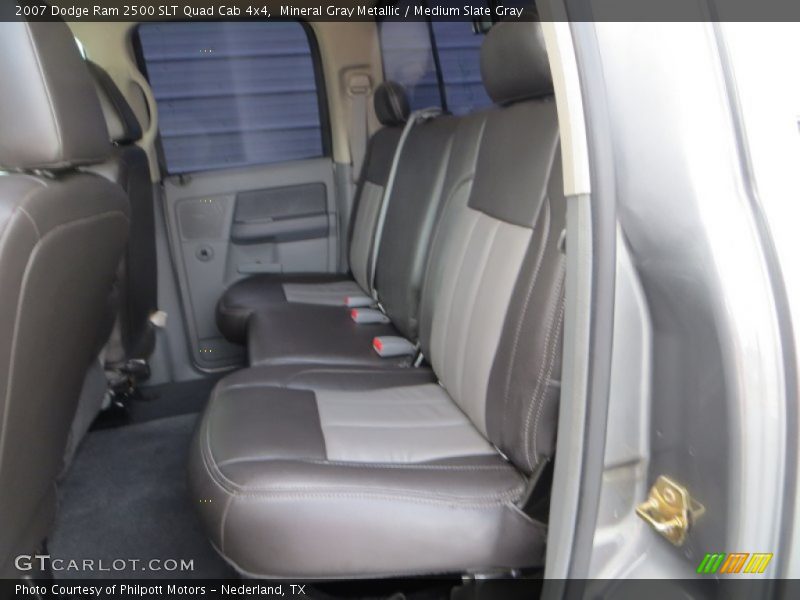 Rear Seat of 2007 Ram 2500 SLT Quad Cab 4x4