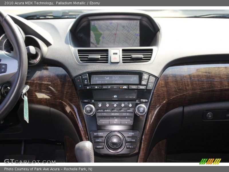 Palladium Metallic / Ebony 2010 Acura MDX Technology