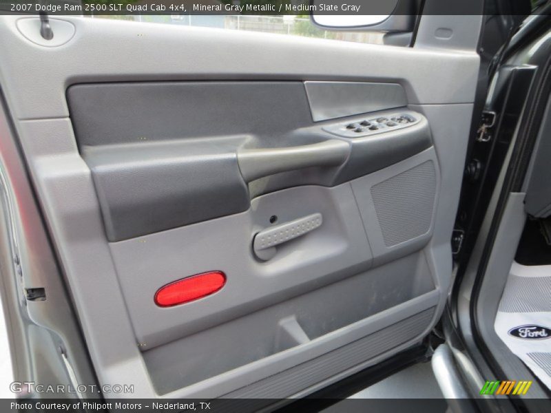 Mineral Gray Metallic / Medium Slate Gray 2007 Dodge Ram 2500 SLT Quad Cab 4x4