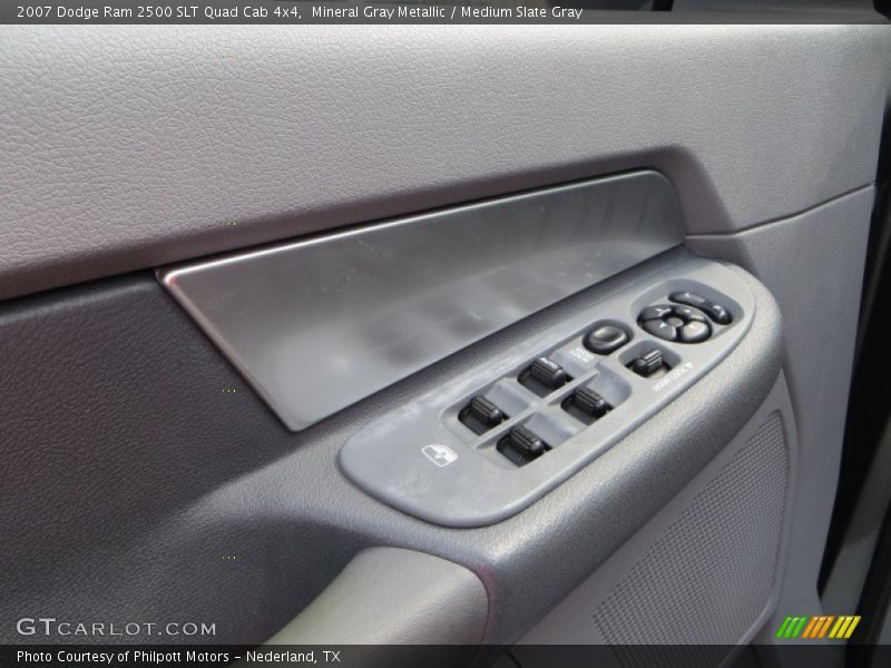 Mineral Gray Metallic / Medium Slate Gray 2007 Dodge Ram 2500 SLT Quad Cab 4x4