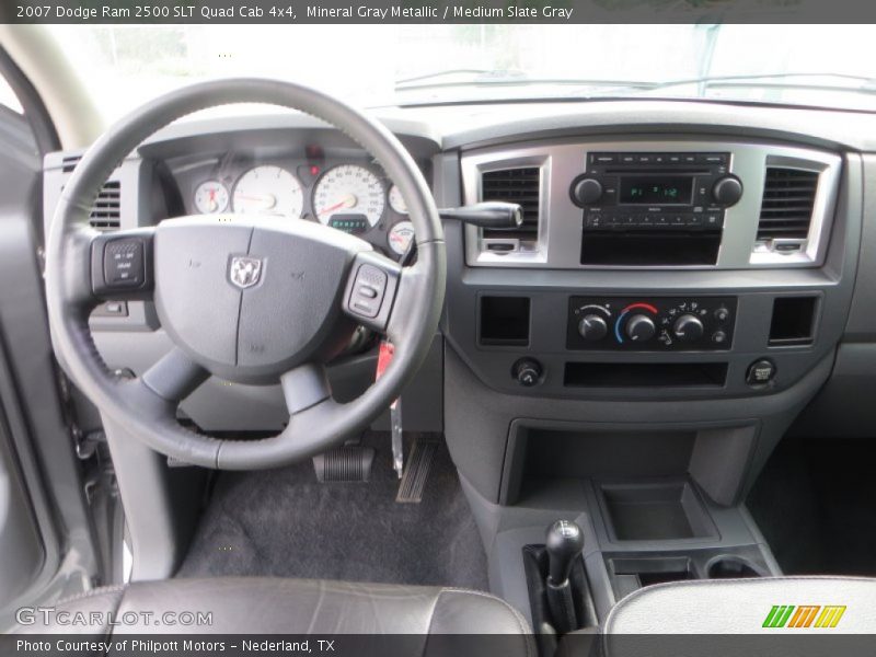 Dashboard of 2007 Ram 2500 SLT Quad Cab 4x4