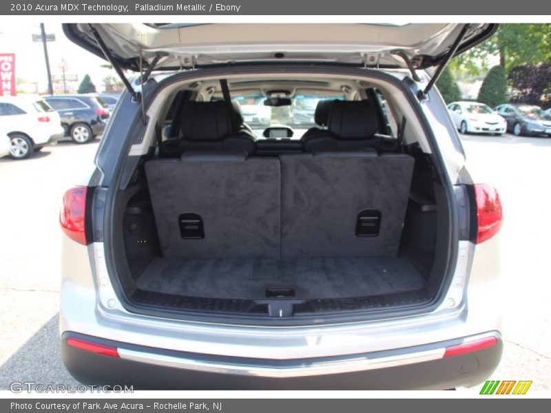 Palladium Metallic / Ebony 2010 Acura MDX Technology