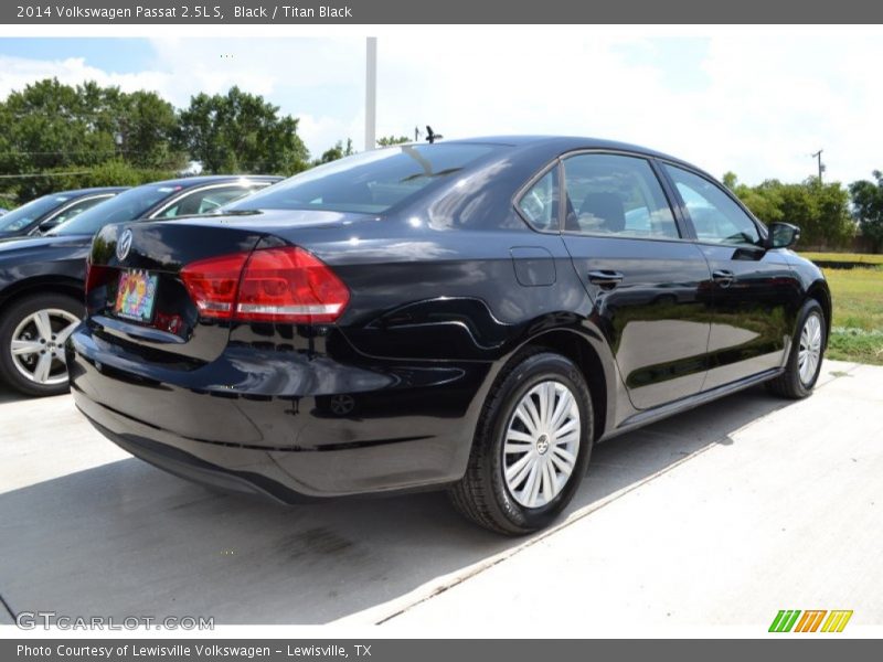 Black / Titan Black 2014 Volkswagen Passat 2.5L S