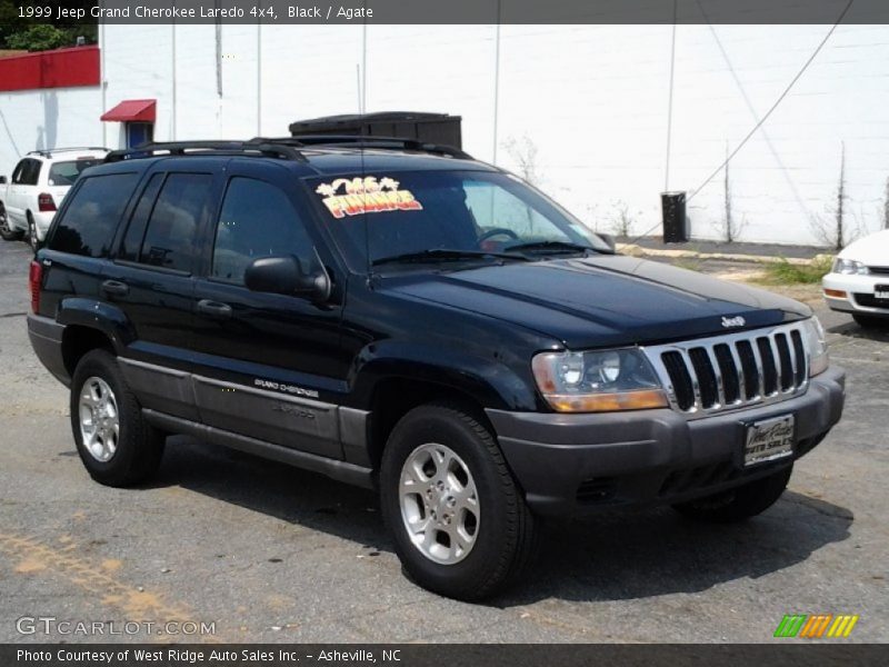 Black / Agate 1999 Jeep Grand Cherokee Laredo 4x4