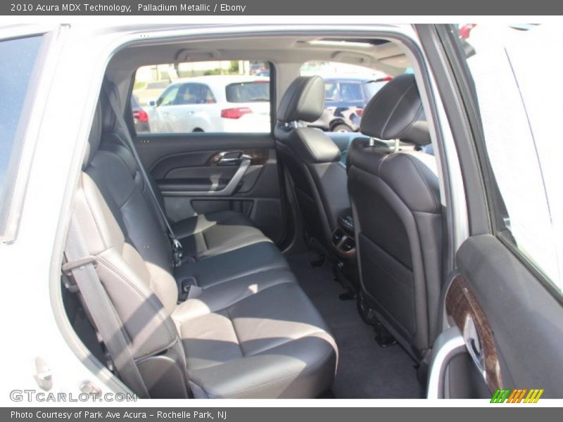 Palladium Metallic / Ebony 2010 Acura MDX Technology