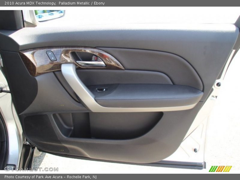 Palladium Metallic / Ebony 2010 Acura MDX Technology