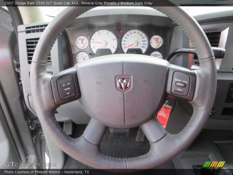  2007 Ram 2500 SLT Quad Cab 4x4 Steering Wheel