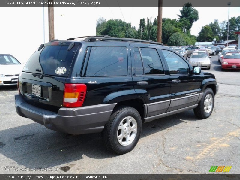 Black / Agate 1999 Jeep Grand Cherokee Laredo 4x4