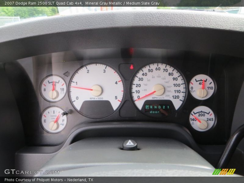  2007 Ram 2500 SLT Quad Cab 4x4 SLT Quad Cab 4x4 Gauges