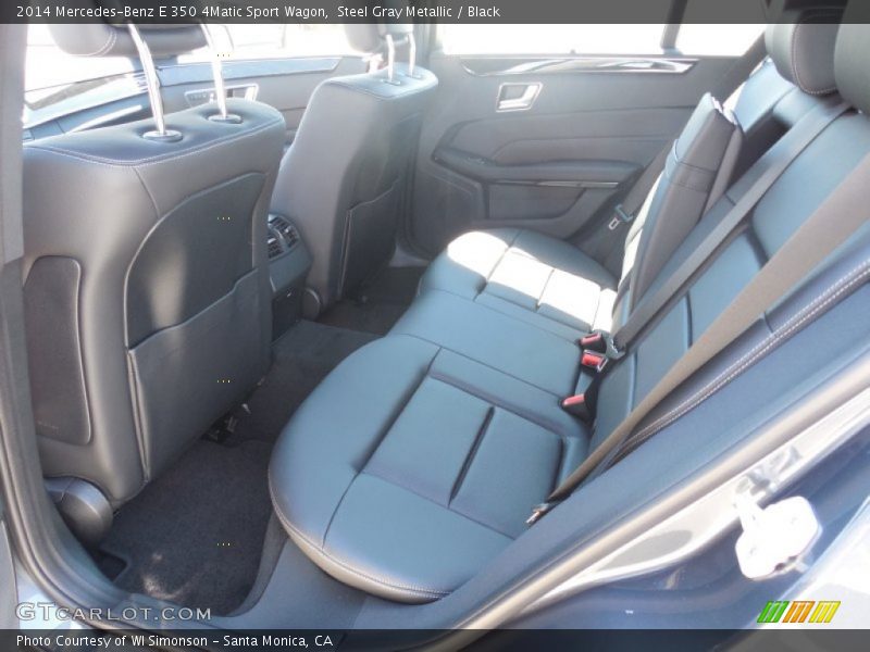 Steel Gray Metallic / Black 2014 Mercedes-Benz E 350 4Matic Sport Wagon