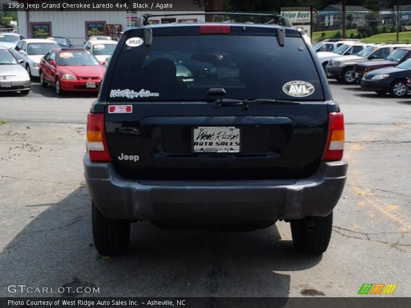 Black / Agate 1999 Jeep Grand Cherokee Laredo 4x4