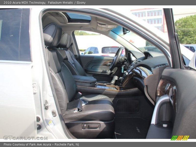 Palladium Metallic / Ebony 2010 Acura MDX Technology