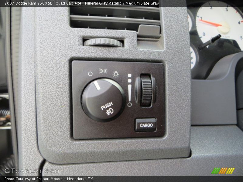 Controls of 2007 Ram 2500 SLT Quad Cab 4x4