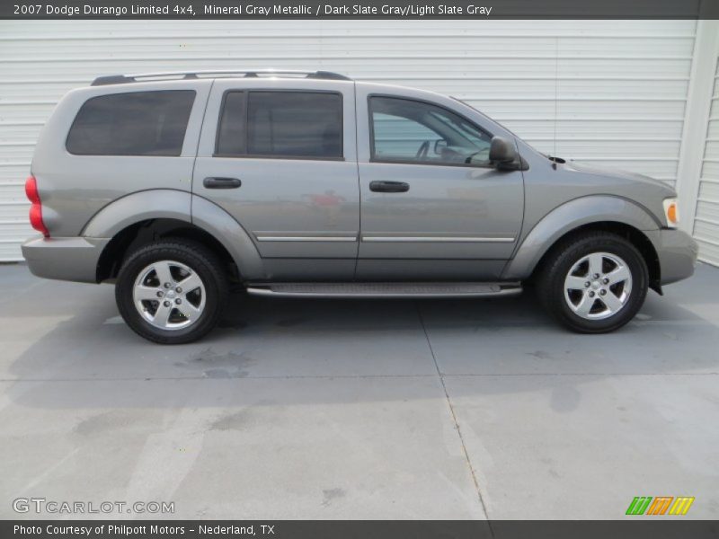 Mineral Gray Metallic / Dark Slate Gray/Light Slate Gray 2007 Dodge Durango Limited 4x4