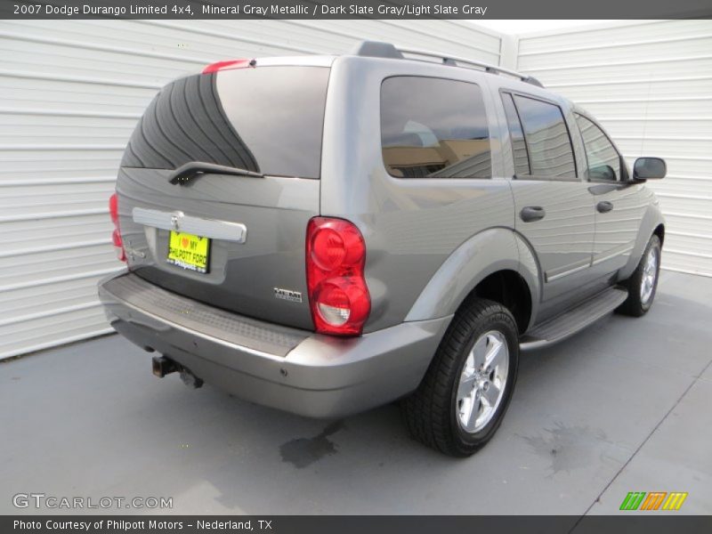 Mineral Gray Metallic / Dark Slate Gray/Light Slate Gray 2007 Dodge Durango Limited 4x4