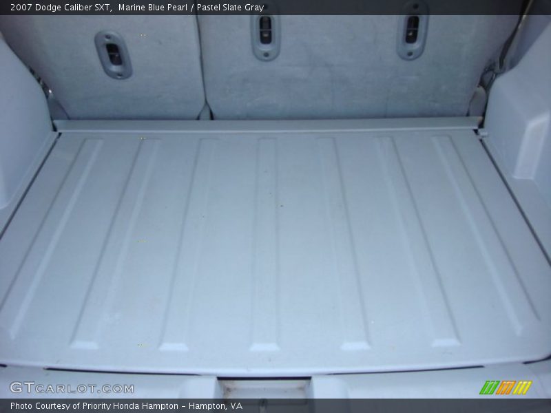Marine Blue Pearl / Pastel Slate Gray 2007 Dodge Caliber SXT