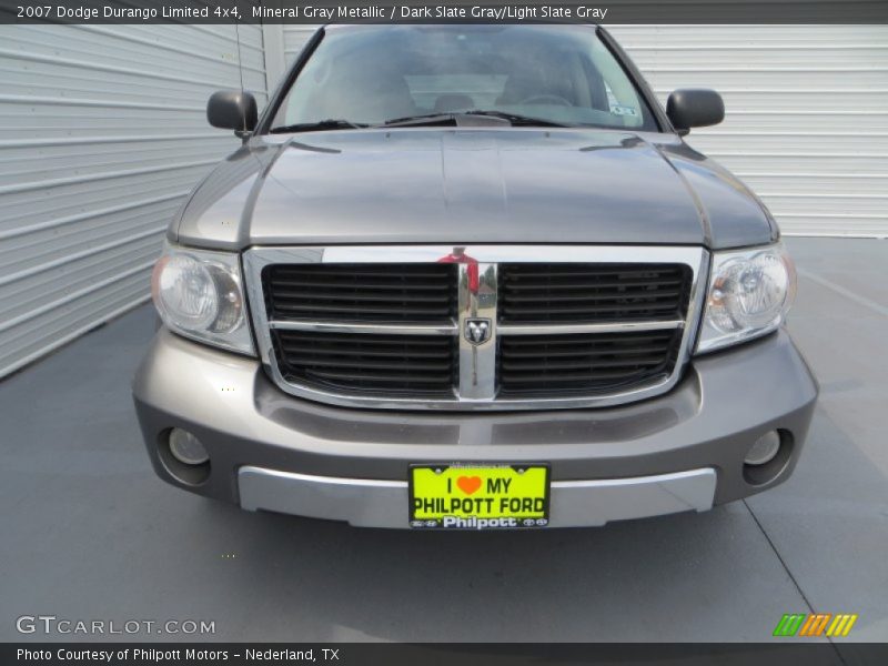 Mineral Gray Metallic / Dark Slate Gray/Light Slate Gray 2007 Dodge Durango Limited 4x4