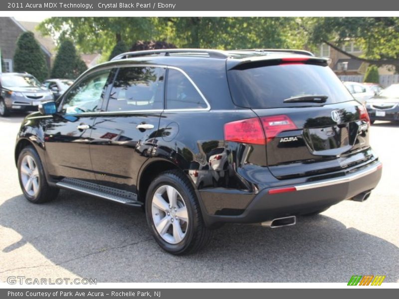 Crystal Black Pearl / Ebony 2011 Acura MDX Technology