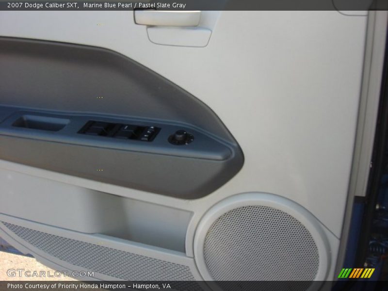 Marine Blue Pearl / Pastel Slate Gray 2007 Dodge Caliber SXT