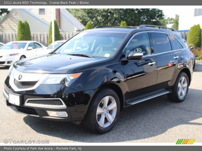 Crystal Black Pearl / Ebony 2011 Acura MDX Technology