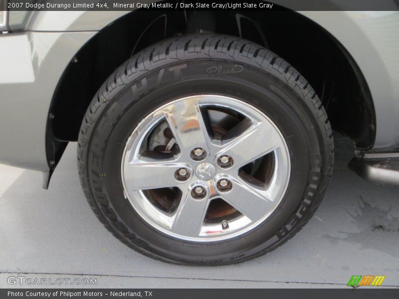 Mineral Gray Metallic / Dark Slate Gray/Light Slate Gray 2007 Dodge Durango Limited 4x4