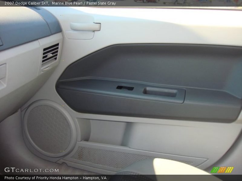 Marine Blue Pearl / Pastel Slate Gray 2007 Dodge Caliber SXT
