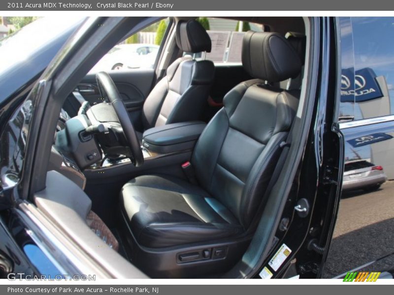 Crystal Black Pearl / Ebony 2011 Acura MDX Technology