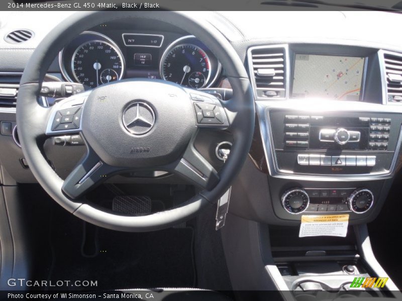 Black / Black 2014 Mercedes-Benz GL 450 4Matic