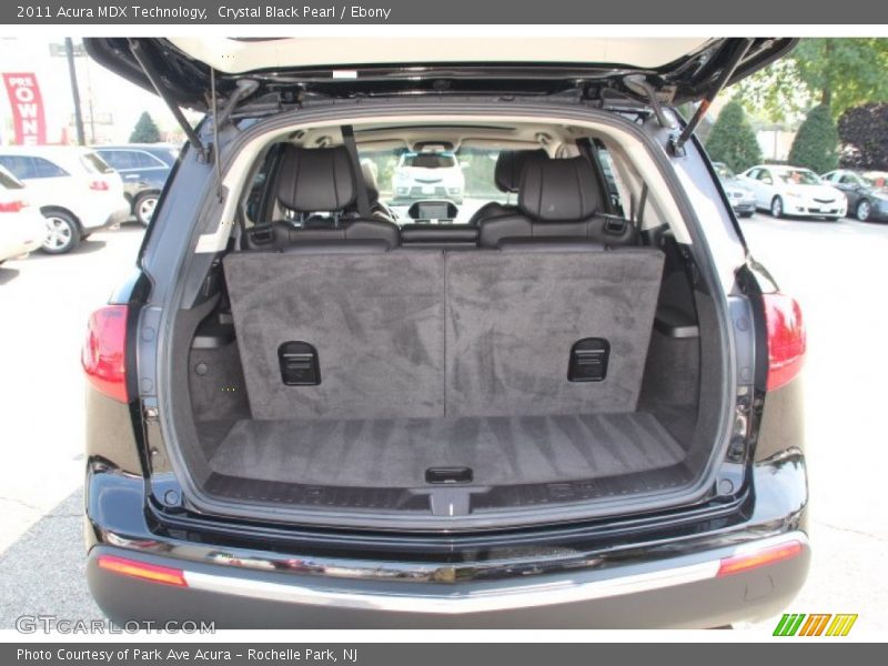 Crystal Black Pearl / Ebony 2011 Acura MDX Technology