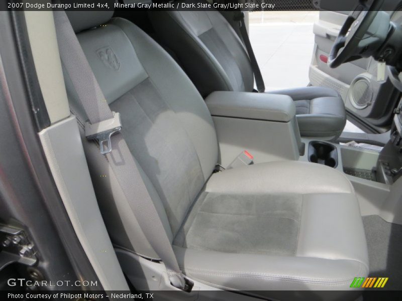 Mineral Gray Metallic / Dark Slate Gray/Light Slate Gray 2007 Dodge Durango Limited 4x4