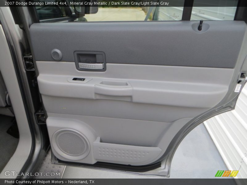 Mineral Gray Metallic / Dark Slate Gray/Light Slate Gray 2007 Dodge Durango Limited 4x4