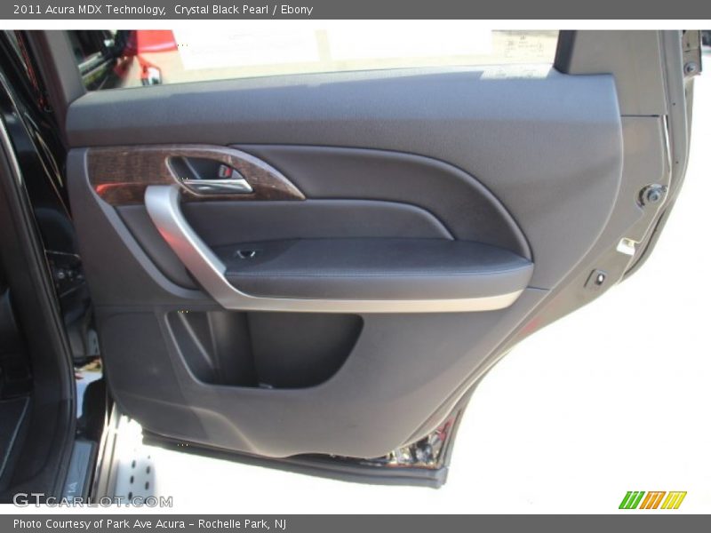 Crystal Black Pearl / Ebony 2011 Acura MDX Technology
