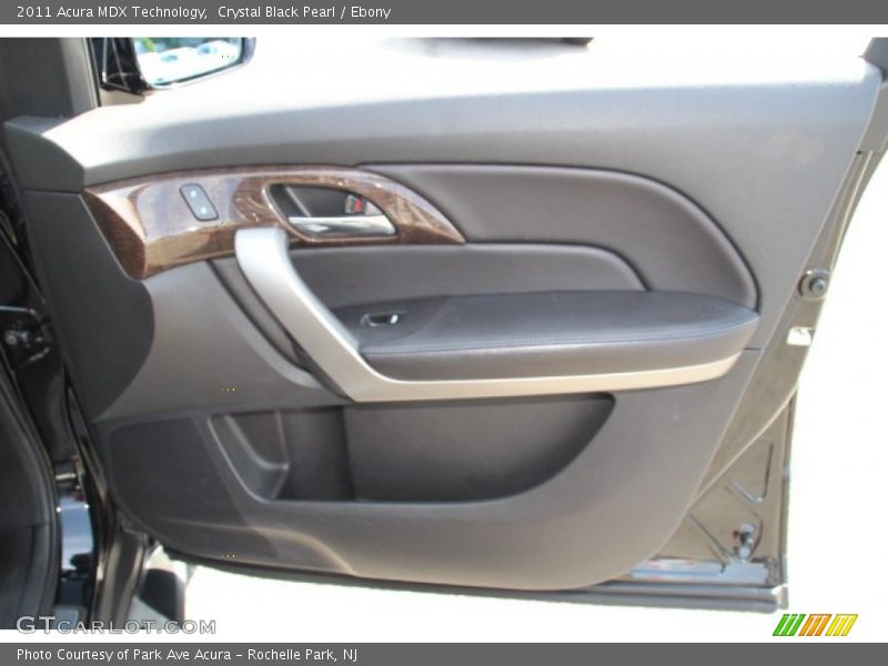 Crystal Black Pearl / Ebony 2011 Acura MDX Technology