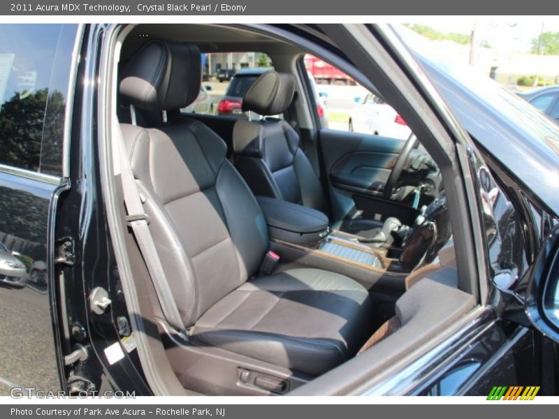 Crystal Black Pearl / Ebony 2011 Acura MDX Technology