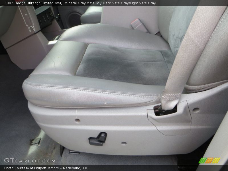 Mineral Gray Metallic / Dark Slate Gray/Light Slate Gray 2007 Dodge Durango Limited 4x4