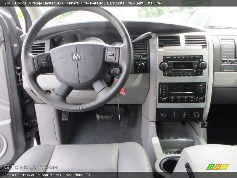 Mineral Gray Metallic / Dark Slate Gray/Light Slate Gray 2007 Dodge Durango Limited 4x4