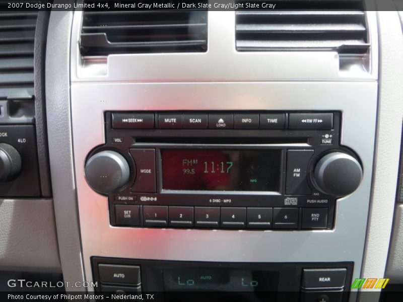 Mineral Gray Metallic / Dark Slate Gray/Light Slate Gray 2007 Dodge Durango Limited 4x4