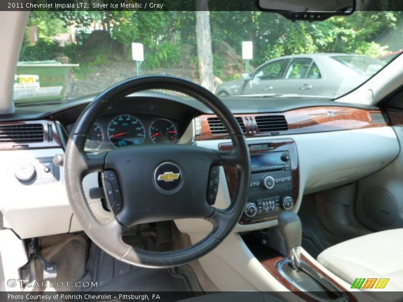 Silver Ice Metallic / Gray 2011 Chevrolet Impala LTZ