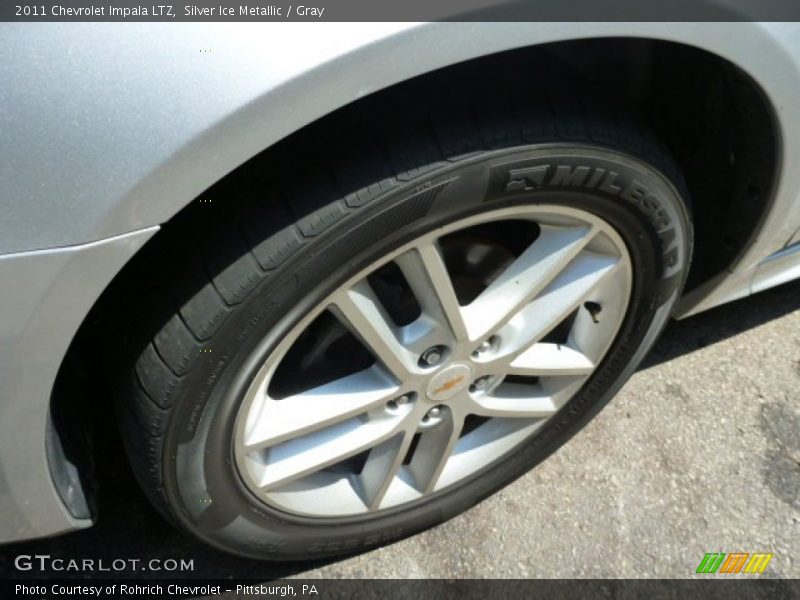 Silver Ice Metallic / Gray 2011 Chevrolet Impala LTZ