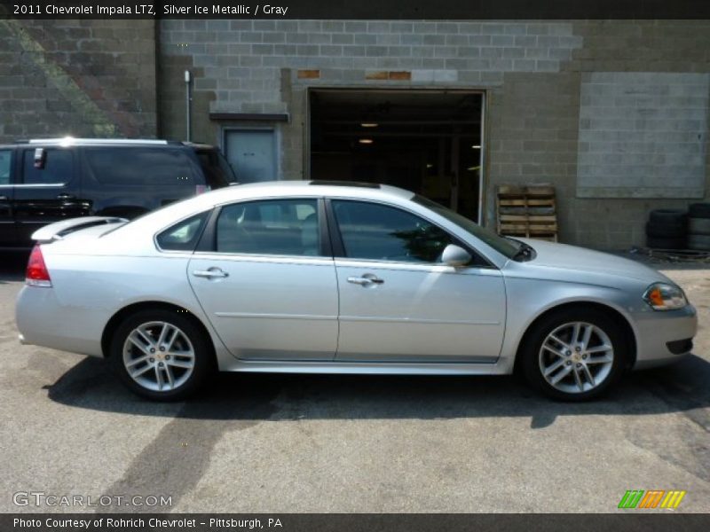 Silver Ice Metallic / Gray 2011 Chevrolet Impala LTZ