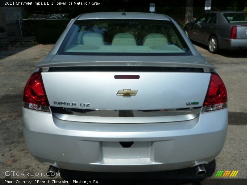 Silver Ice Metallic / Gray 2011 Chevrolet Impala LTZ