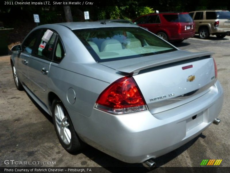 Silver Ice Metallic / Gray 2011 Chevrolet Impala LTZ