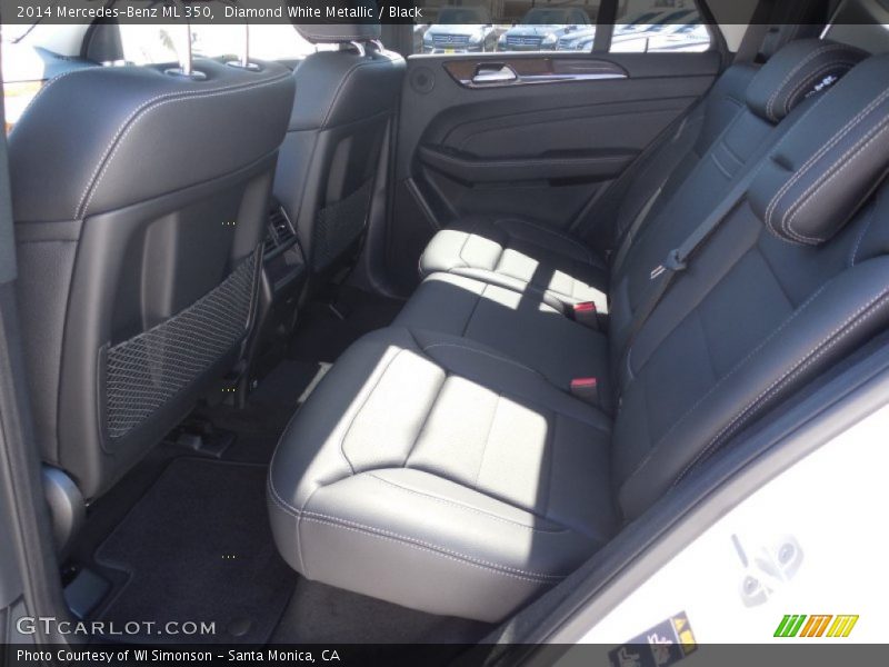Rear Seat of 2014 ML 350