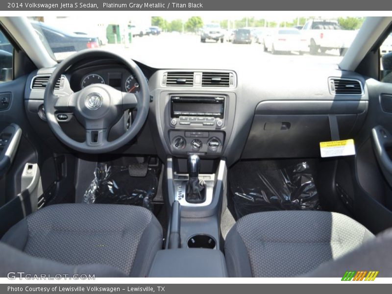 Dashboard of 2014 Jetta S Sedan