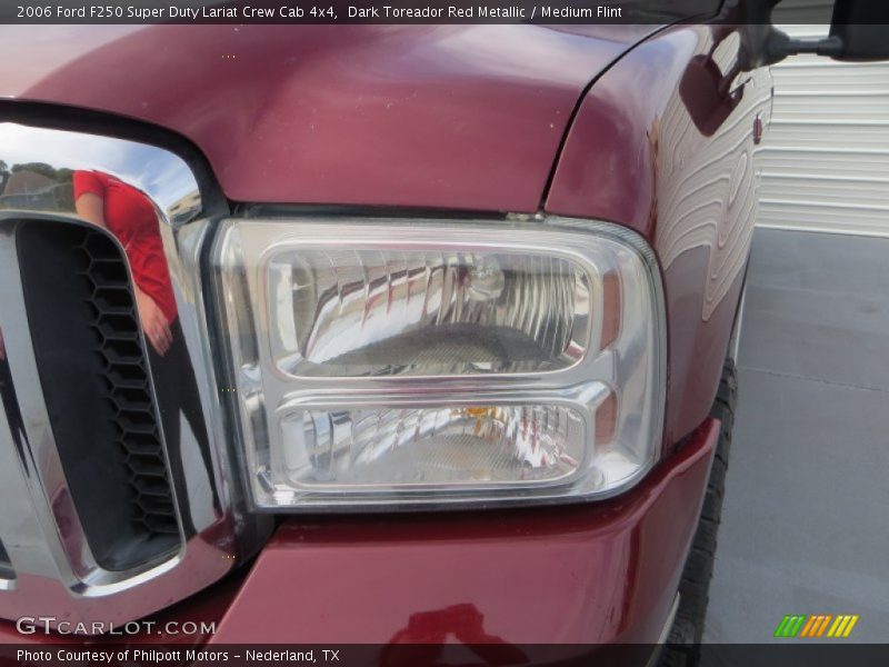 Dark Toreador Red Metallic / Medium Flint 2006 Ford F250 Super Duty Lariat Crew Cab 4x4